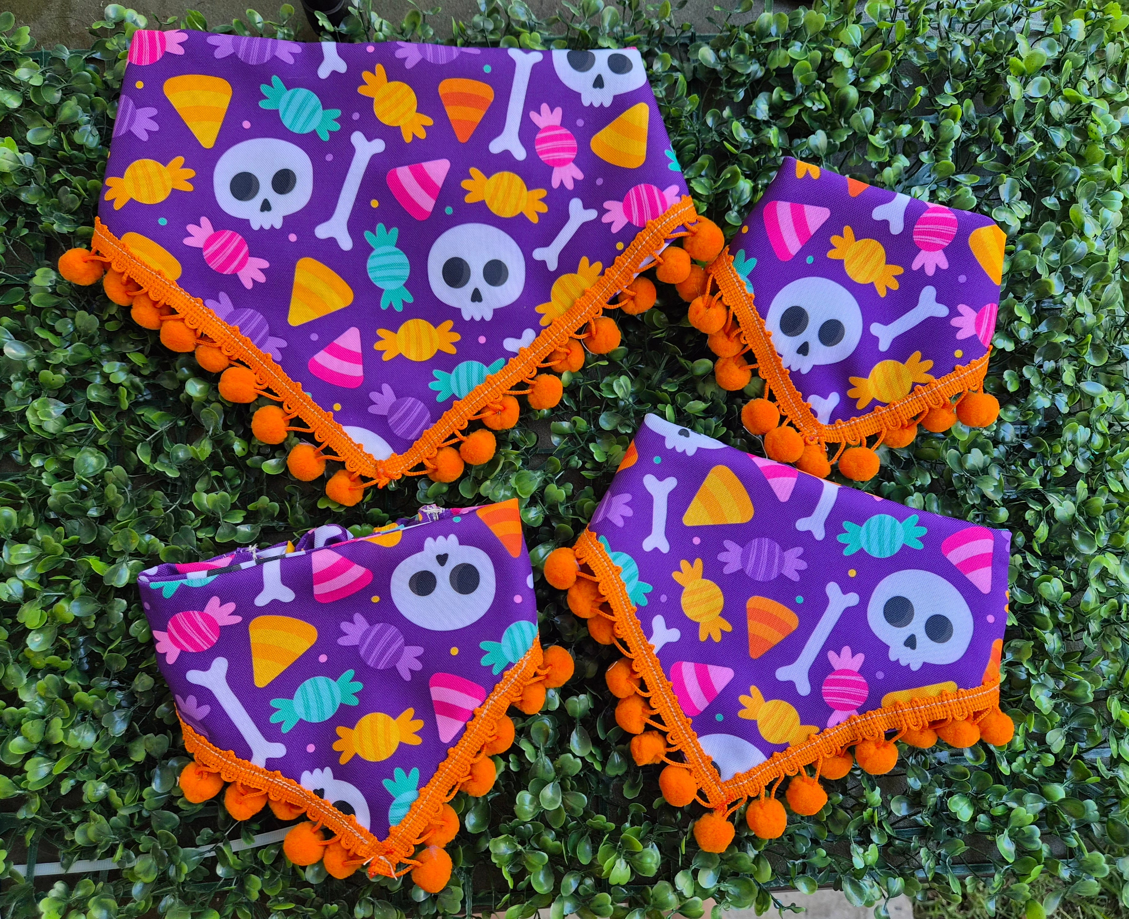 Bandana Elastica Halloween Mascotas